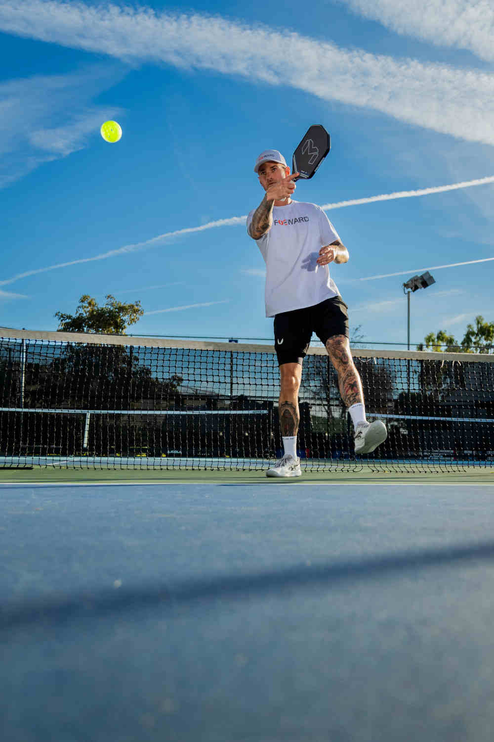 justin eakin playing pickleball